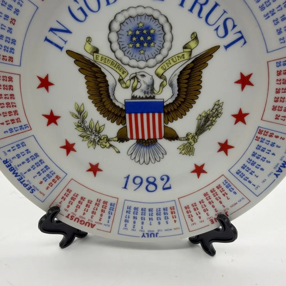 200th Anniversary American Bicentennial 1776-1976 Calendar Collector Plate 9